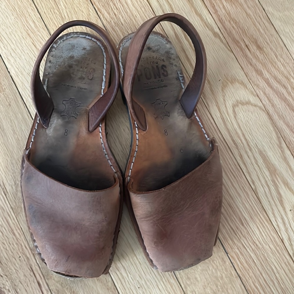 Pons Avarcas original authentic Brown